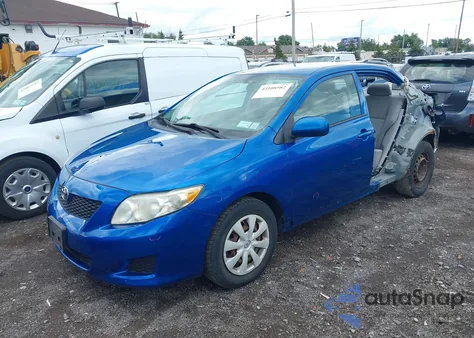 2009 Toyota Corolla Le z USA, uszkodzony, nr VIN 2T1BU40E99C068218